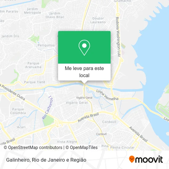 Galinheiro mapa