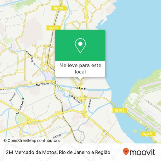 2M Mercado de Motos mapa