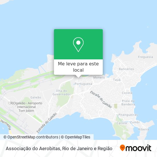 Associação do Aerobitas mapa