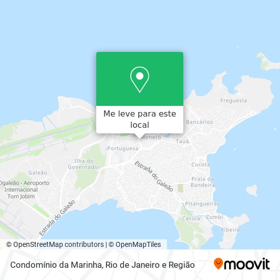 Condomínio da Marinha mapa