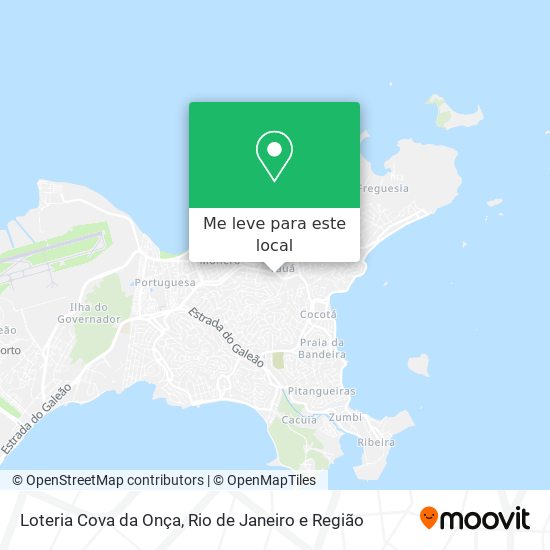 Loteria Cova da Onça mapa
