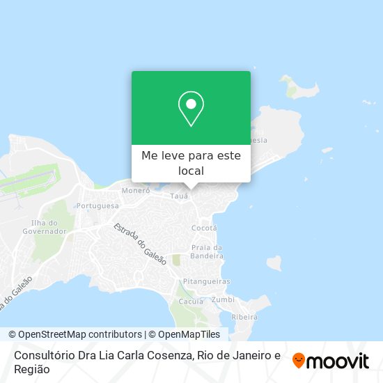 Consultório Dra Lia Carla Cosenza mapa