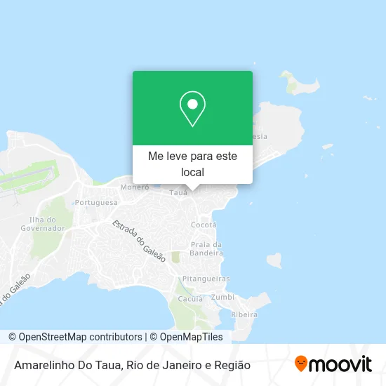 Amarelinho Do Taua mapa