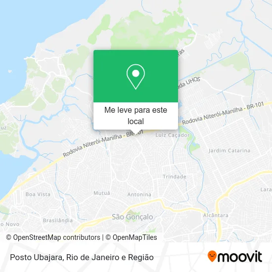 Posto Ubajara mapa