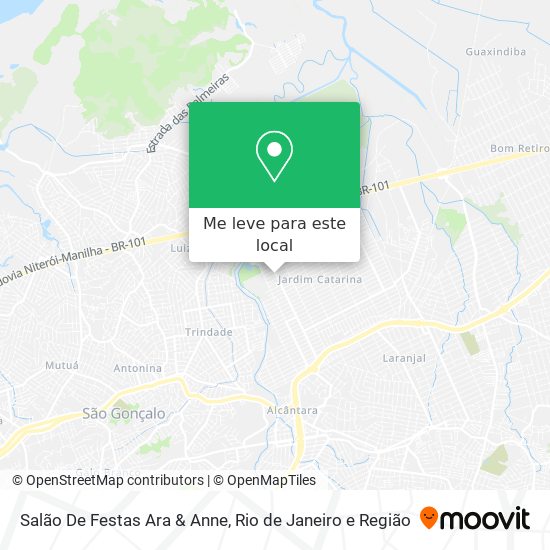 Salão De Festas Ara &  Anne mapa