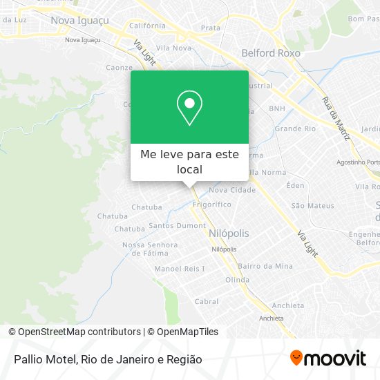 Pallio Motel mapa