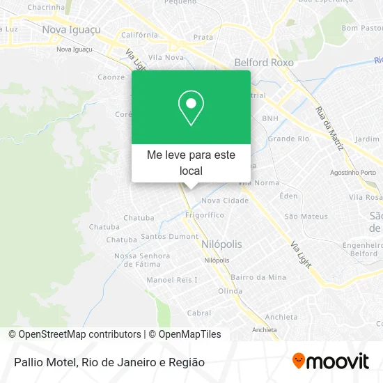 Pallio Motel mapa