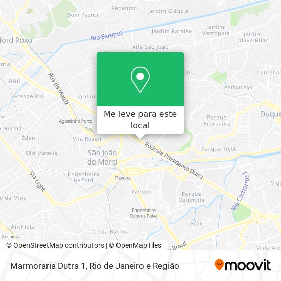 Marmoraria Dutra 1 mapa