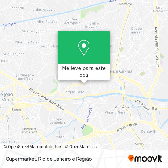 Supermarket mapa