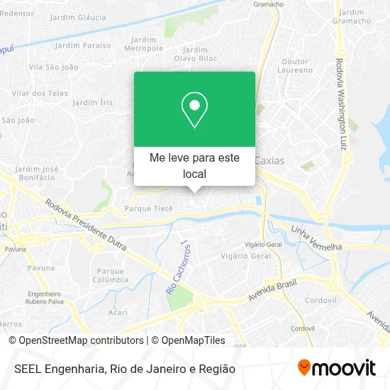 SEEL Engenharia mapa