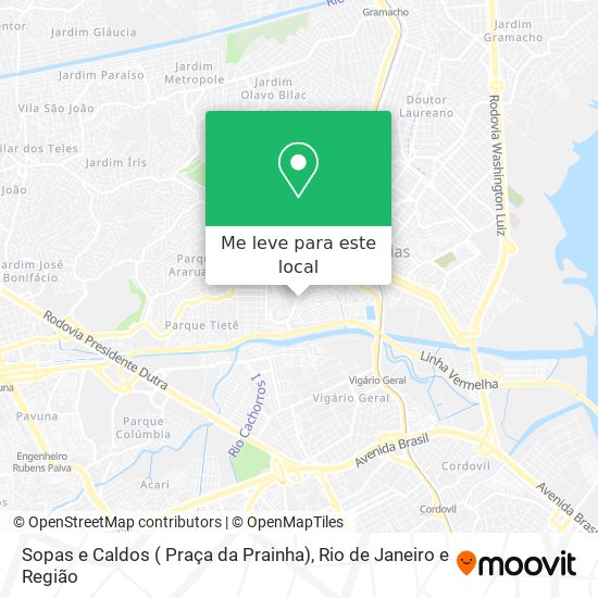 Sopas e Caldos ( Praça da Prainha) mapa