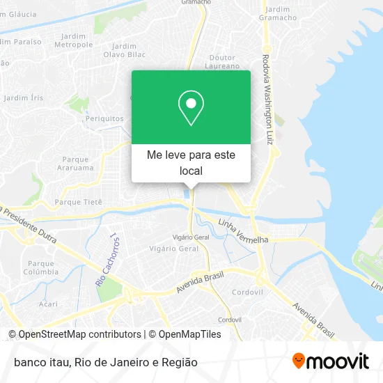 banco itau mapa