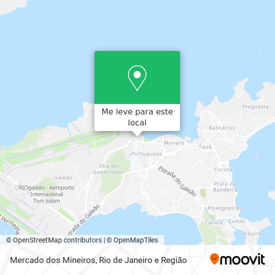 Mercado dos Mineiros mapa