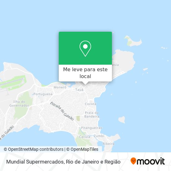 Mundial Supermercados mapa