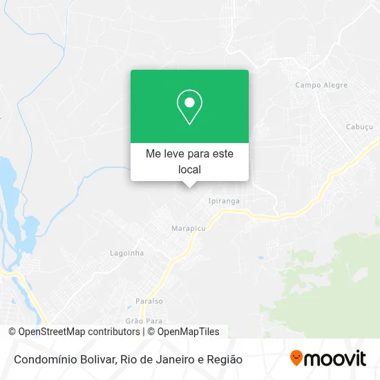 Condomínio Bolivar mapa