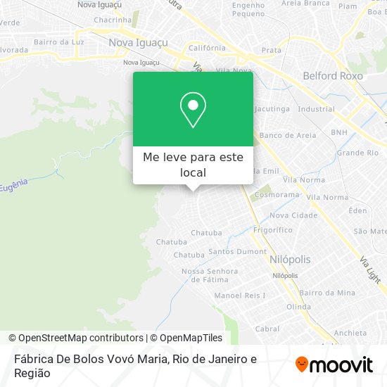 Fábrica De Bolos Vovó Maria mapa