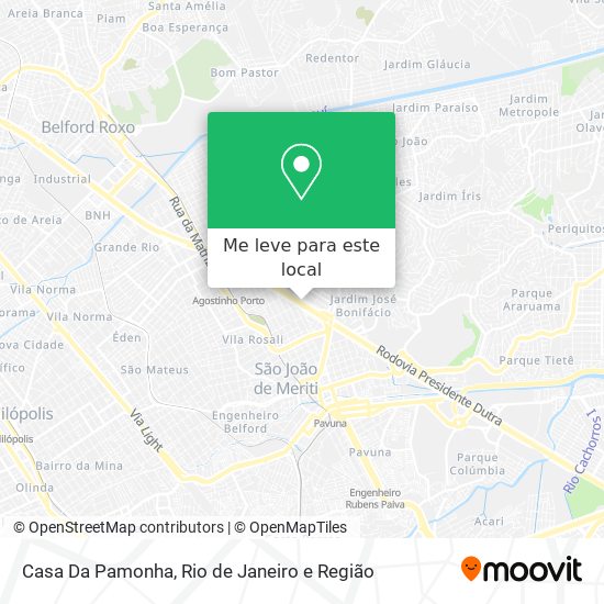 Casa Da Pamonha mapa