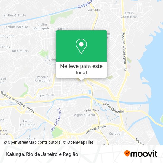 Kalunga mapa