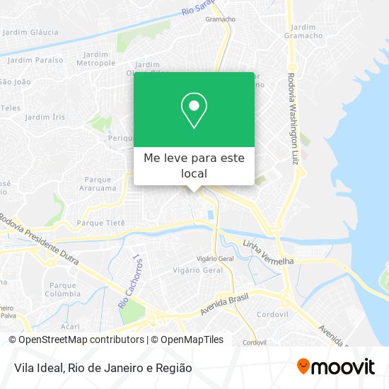 Vila Ideal mapa