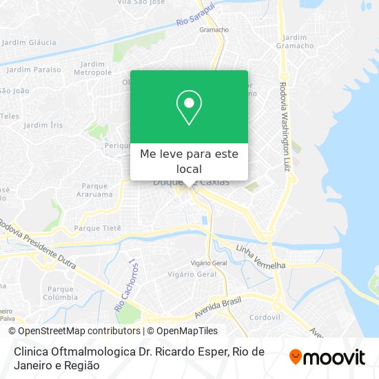 Clinica Oftmalmologica Dr. Ricardo Esper mapa
