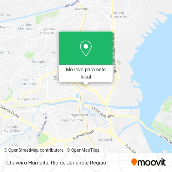 Chaveiro Humaita mapa
