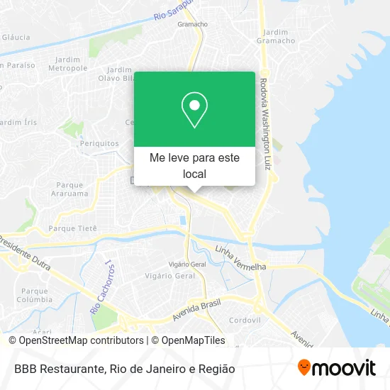 BBB Restaurante mapa