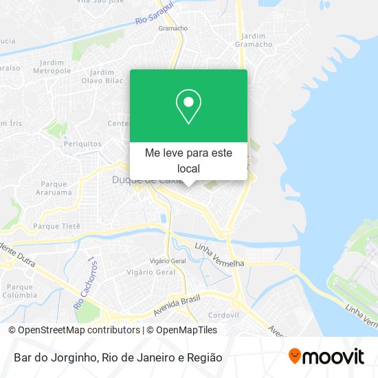 Bar do Jorginho mapa