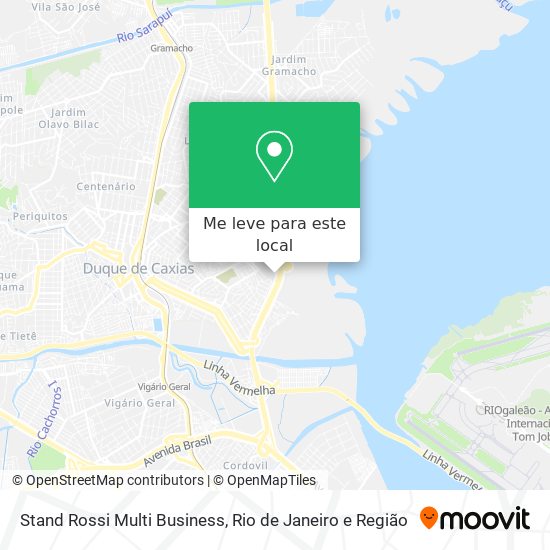 Stand Rossi Multi Business mapa