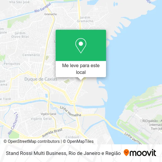 Stand Rossi Multi Business mapa