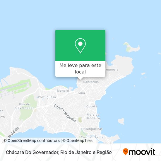 Chácara Do Governador mapa