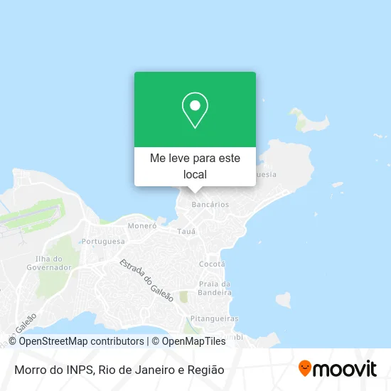 Morro do INPS mapa