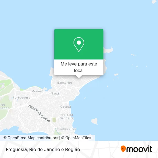 Freguesia mapa
