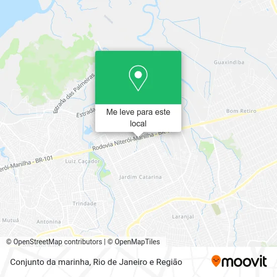 Conjunto da marinha mapa