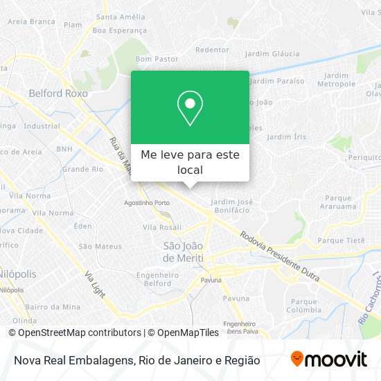 Nova Real Embalagens mapa