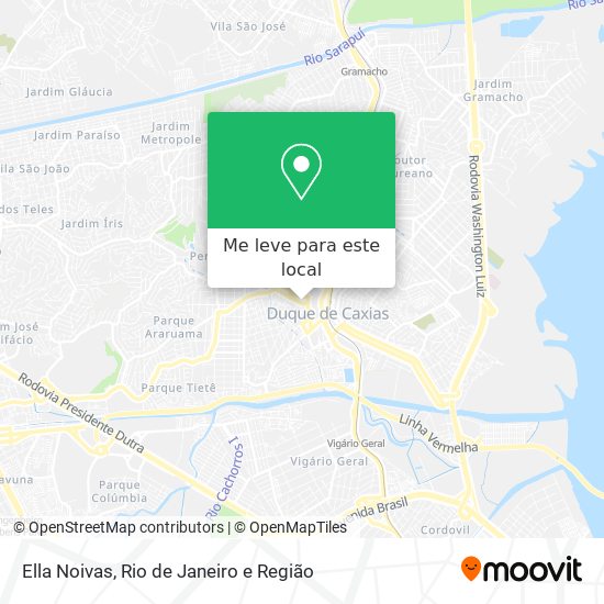 Ella Noivas mapa
