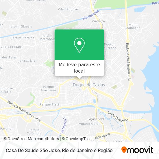 Casa De Saúde São José mapa