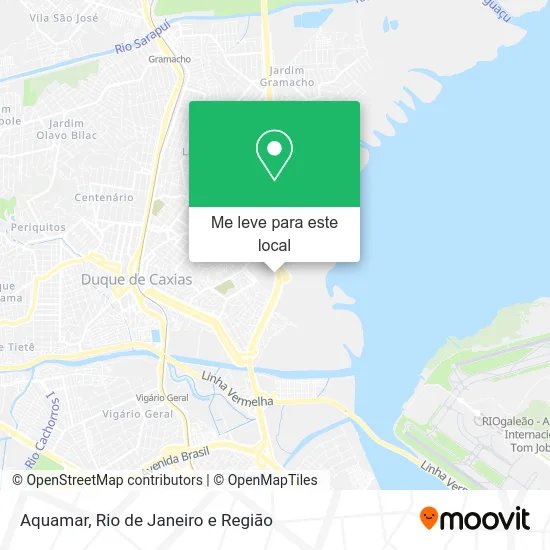 Aquamar mapa