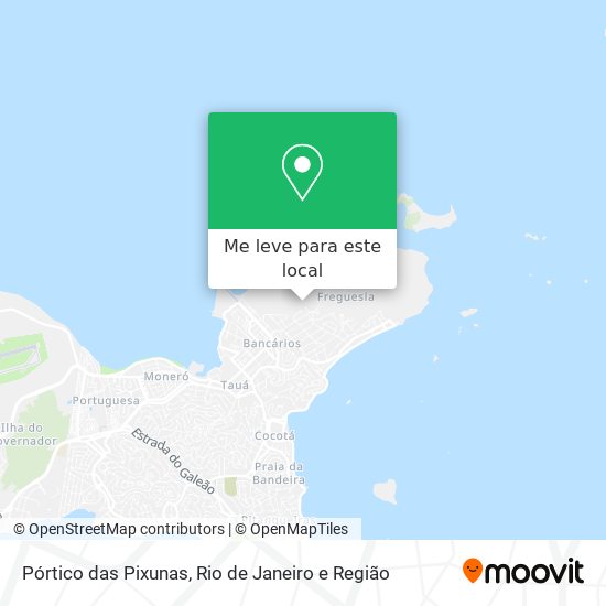 Pórtico das Pixunas mapa