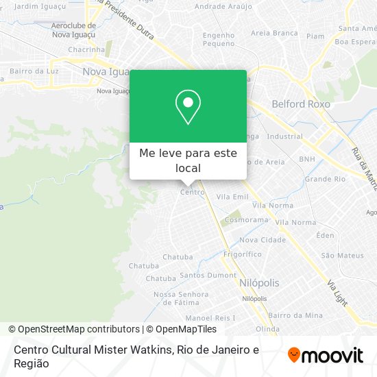 Centro Cultural Mister Watkins mapa