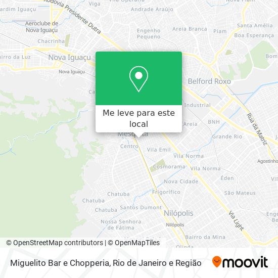 Miguelito Bar e Chopperia mapa