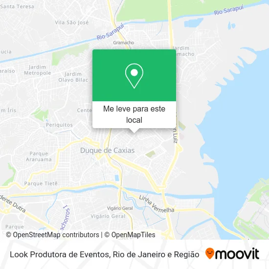 Look Produtora de Eventos mapa