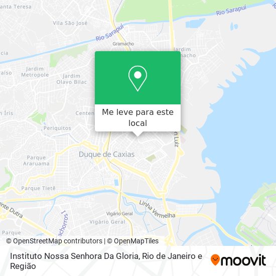 Instituto Nossa Senhora Da Gloria mapa