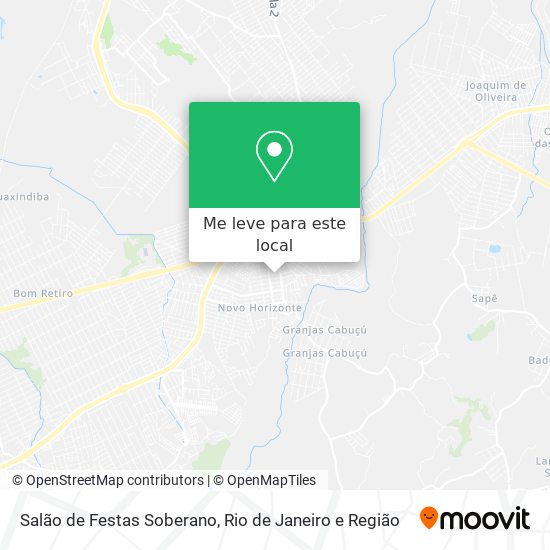 Salão de Festas Soberano mapa