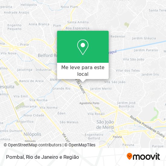 Pombal mapa