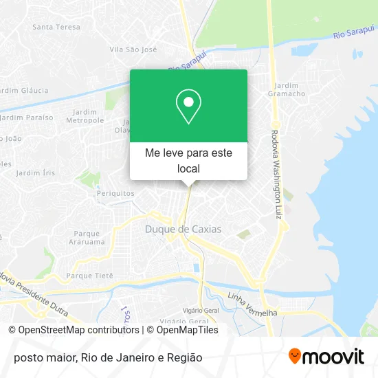 posto maior mapa