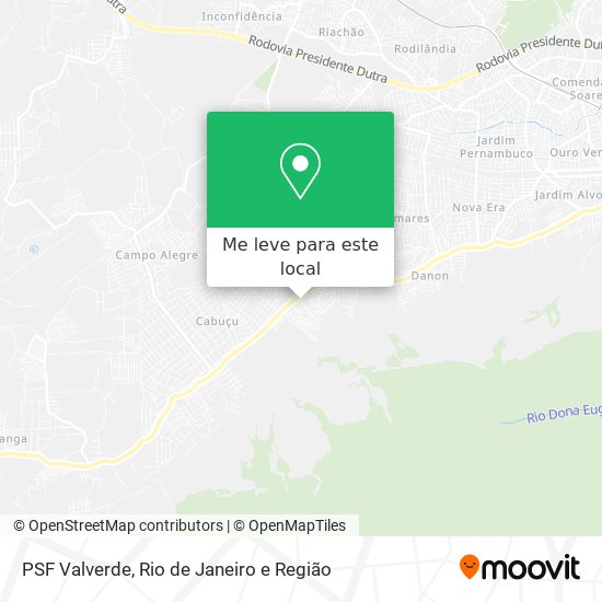 PSF Valverde mapa