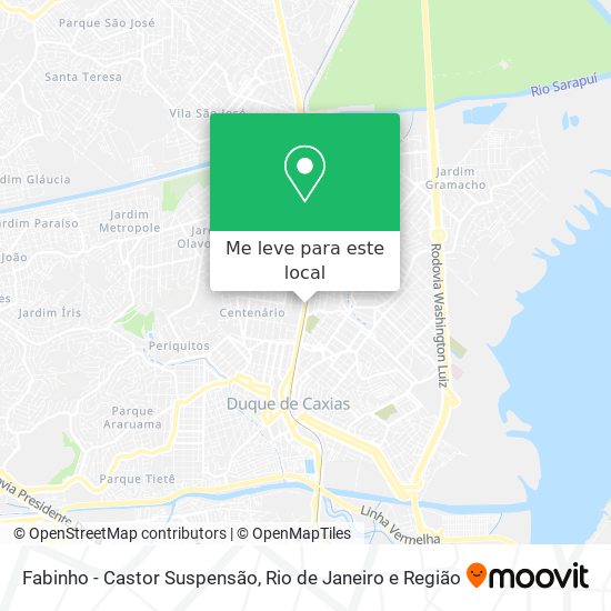 Fabinho - Castor Suspensão mapa