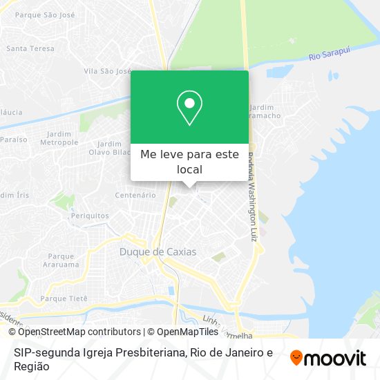 SIP-segunda Igreja Presbiteriana mapa