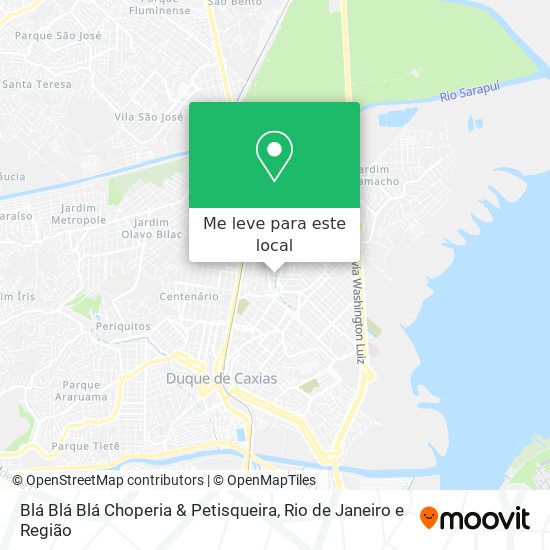 Blá Blá Blá Choperia & Petisqueira mapa