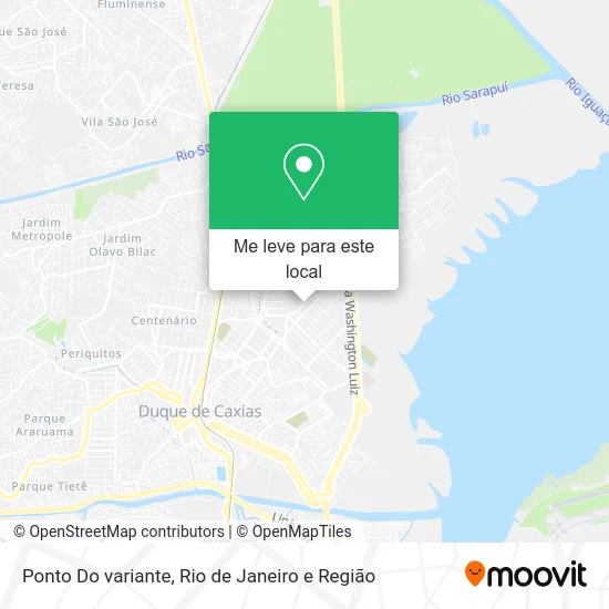Ponto Do variante mapa